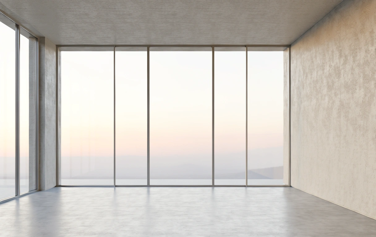 Serene architectural space